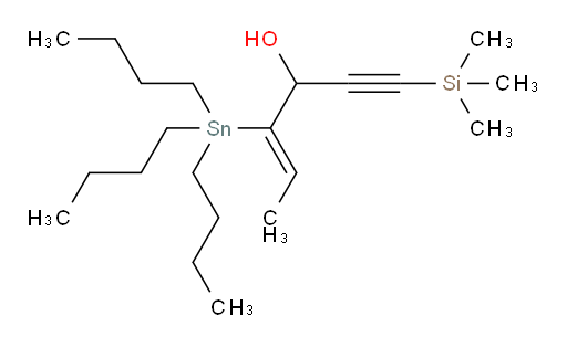 (Z)-4-(tributylstannyl)-1-(trimethylsilyl)hex-4-en-1-yn-3-ol
