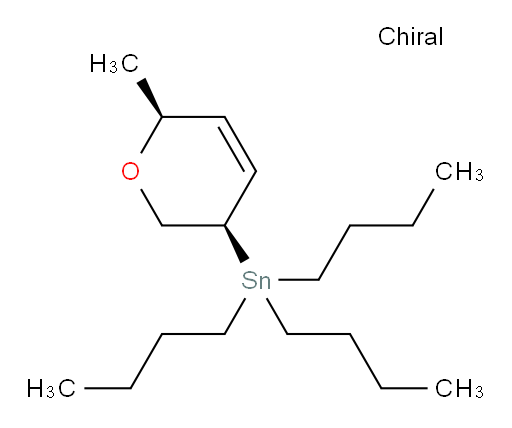 tributyl((3R,6S)-6-methyl-3,6-dihydro-2H-pyran-3-yl)stannane