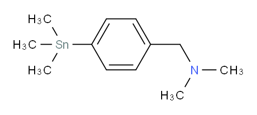 N,N-二甲基-1-(4-(三甲基锡基)苯基)甲胺
