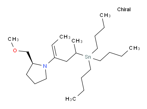 (2S)-2-(甲氧基甲基)-1-((E)-5-(三丁基锡基)己-2-烯-3-基)吡咯烷