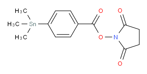 2,5-二氧代吡咯烷-1-基 4-(三甲基锡基)苯甲酸酯