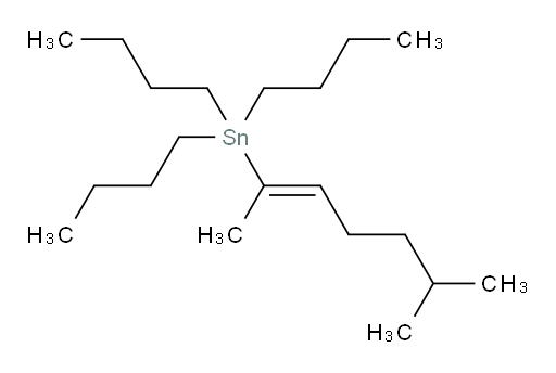 (E)-三丁基(6-甲基庚-2-烯-2-基)锡烷