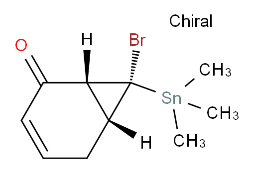 (1R,6R,7S)-7-溴-7-(三甲基锡基)双环[4.1.0]庚-3-烯-2-酮