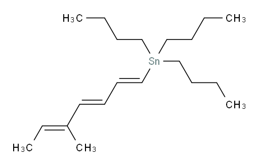 tributyl((1E,3E,5E)-5-methylhepta-1,3,5-trien-1-yl)stannane