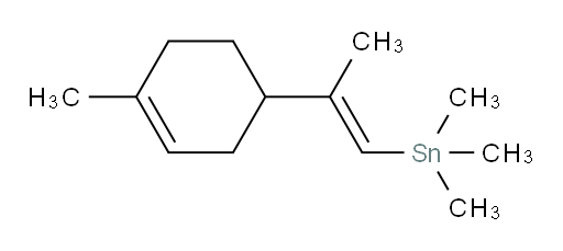 (E)-trimethyl(2-(4-methylcyclohex-3-en-1-yl)prop-1-en-1-yl)stannane
