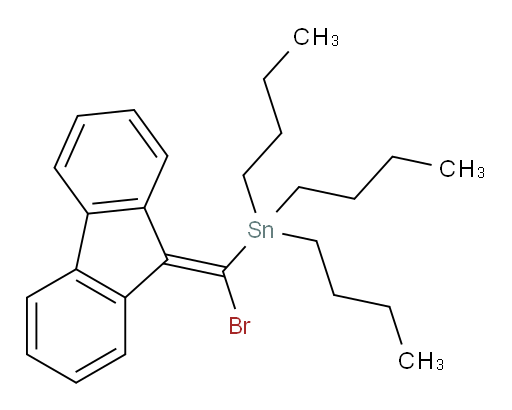 (溴(9H-芴-9-亚基)甲基)三丁基锡烷