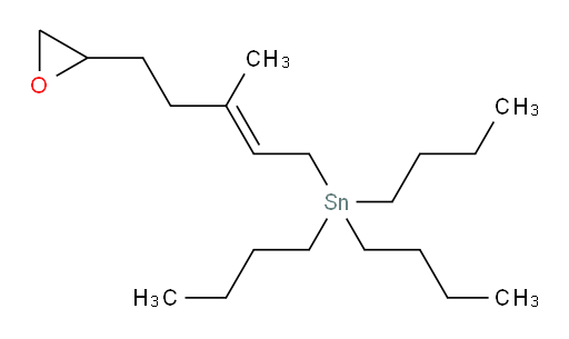 (E)-tributyl(3-methyl-5-(oxiran-2-yl)pent-2-en-1-yl)stannane