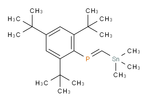 (Z)-(2,4,6-三-叔丁基苯基)((三甲基锡基)亚甲基)膦