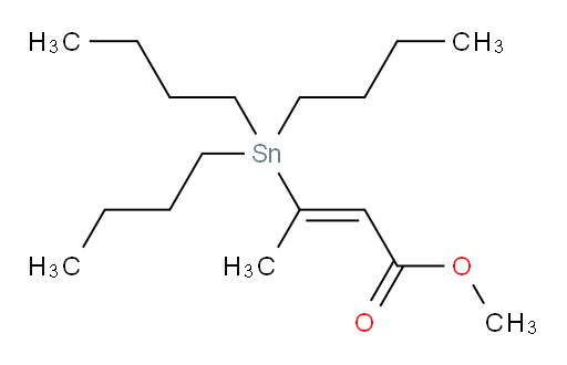 (E)-methyl 3-(tributylstannyl)but-2-enoate