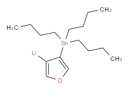 (4-(tributylstannyl)furan-3-yl)lithium
