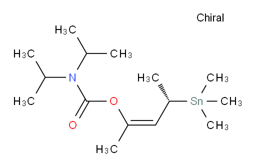 (S,Z)-4-(三甲基锡基)戊-2-烯-2-基 二异丙基氨基甲酸酯