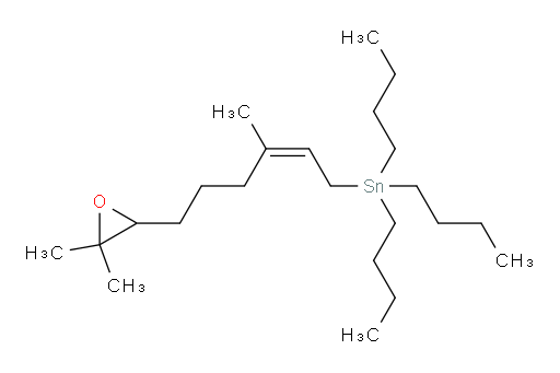 (Z)-tributyl(6-(3,3-dimethyloxiran-2-yl)-3-methylhex-2-en-1-yl)stannane