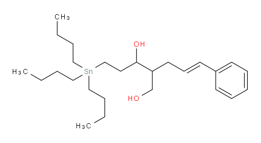 2-肉桂基-5-(三丁基锡基)戊烷-1,3-二醇