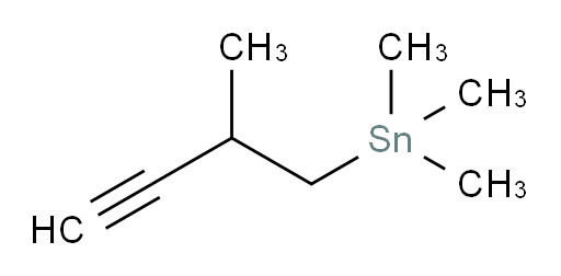 trimethyl(2-methylbut-3-yn-1-yl)stannane
