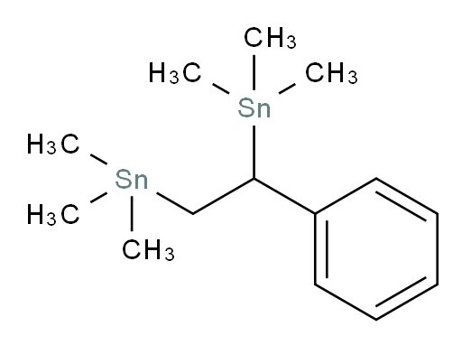 (1-苯基乙烷-1,2-二基)双(三甲基锡烷)
