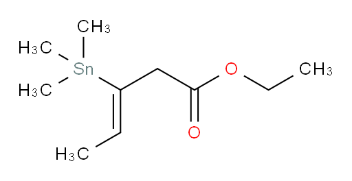 (Z)-ethyl 3-(trimethylstannyl)pent-3-enoate