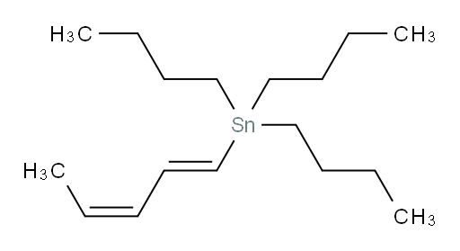 三丁基((1E,3Z)-戊-1,3-二烯-1-基)锡烷