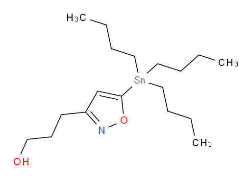 3-(5-(三丁基锡基)异噁唑-3-基)丙-1-醇