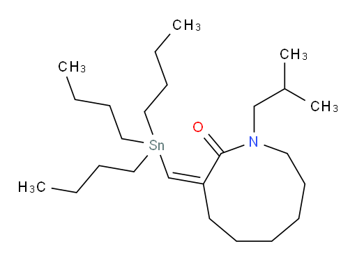 (Z)-1-异丁基-3-((三丁基锡基)亚甲基)偶氮nan-2-酮