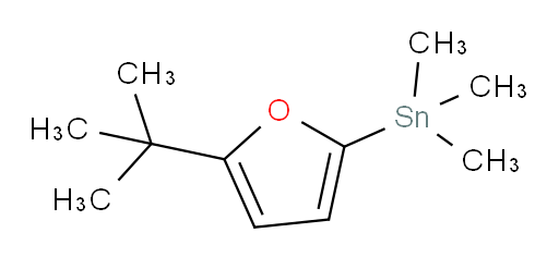 (5-(叔丁基)呋喃-2-基)三甲基锡烷