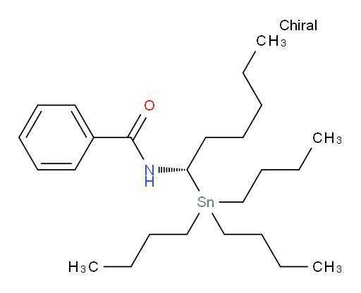 (S)-N-(1-(三丁基锡基)己基)苯甲酰胺