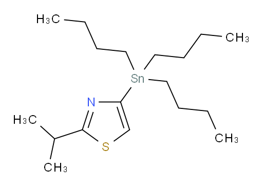 2-异丙基-4-(三丁基锡基)噻唑