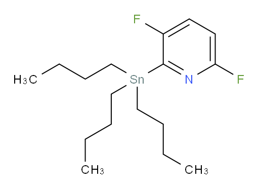 3,6-difluoro-2-(tributylstannyl)pyridine