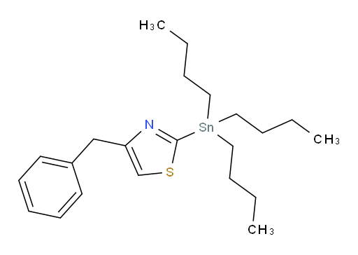 4-benzyl-2-(tributylstannyl)thiazole