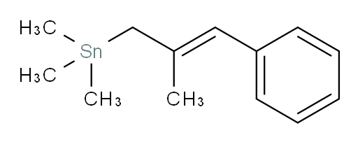 (E)-trimethyl(2-methyl-3-phenylallyl)stannane