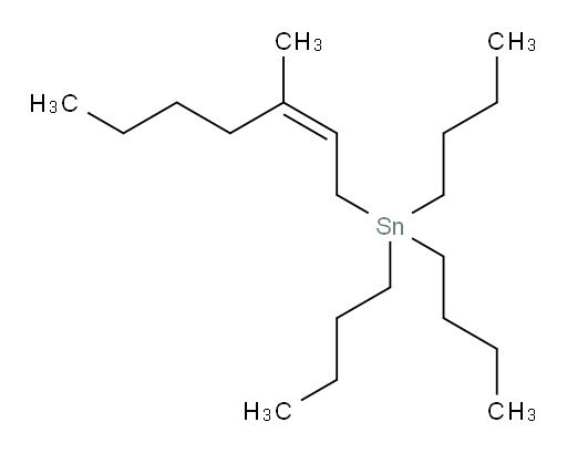 (Z)-tributyl(3-methylhept-2-en-1-yl)stannane