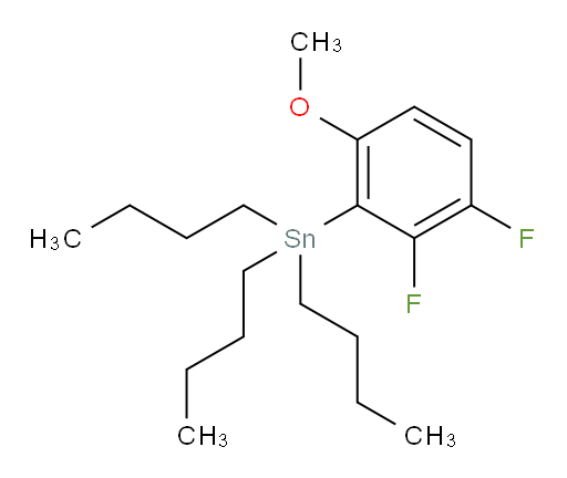 tributyl(2,3-difluoro-6-methoxyphenyl)stannane