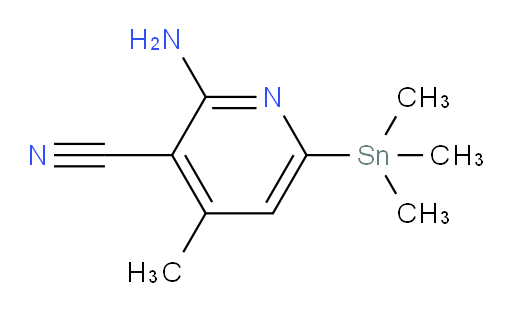 2-amino-4-methyl-6-(trimethylstannyl)nicotinonitrile