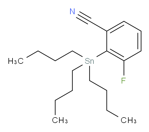 3-氟-2-(三丁基锡基)苯腈