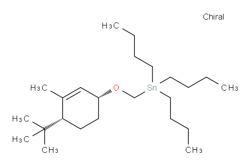 三丁基((((1R,4R)-4-(叔丁基)-3-甲基环己-2-烯-1-氧基))甲基)锡烷