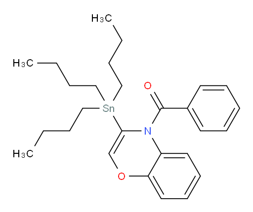 苯基(3-(三丁基锡基)-4H-苯并[b][1,4]噁嗪-4-基)甲酮