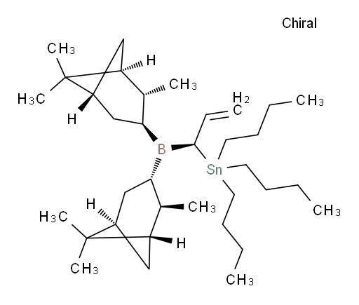 ((S)-1-(双((1S,2R,3S,5S)-2,6,6-三甲基双环[3.1.1]庚-3-基)boryl)烯丙基)三丁基锡烷
