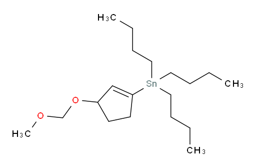 三丁基(3-(甲氧基甲氧基)环戊-1-烯-1-基)锡烷