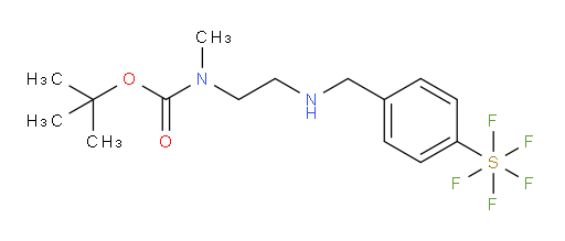 [4-[[[2-[[(1,1-Dimethylethoxy)carbonyl]methylamino]ethyl]amino]methyl]phenyl]sulfur pentafluoride