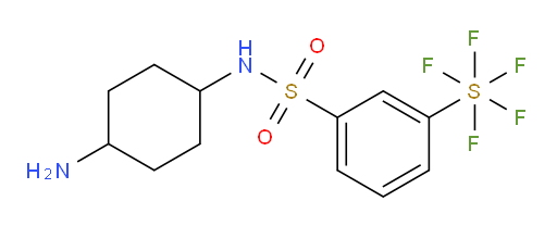 [3-[[(4-Aminocyclohexyl)amino]sulfonyl]phenyl]sulfur pentafluoride