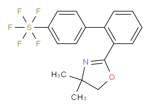 2'-(4,4-dimethyl-4,5-dihydrooxazol-2-yl)-biphenyl-4-ylsulfur pentafluoride