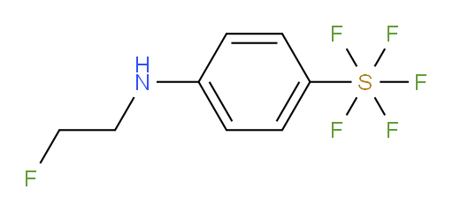 [4-[(2-fluoroethyl)amino]phenyl]sulfur pentafluoride
