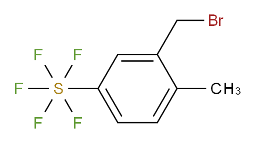 [3-(Bromomethyl)-4-methylphenyl]sulfur pentafluoride