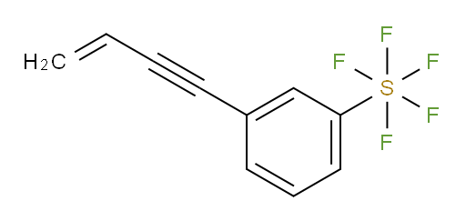 3-(but-3-en-1-yn-1-yl)(pentafluoromercapto)benzene