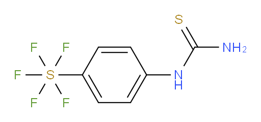 [4-[(Aminothioxomethyl)amino]phenyl]sulfur pentafluoride