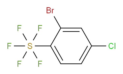 (2-Bromo-4-chlorophenyl)sulfur pentafluoride