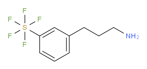 [3-(3-Aminopropyl)phenyl]sulfur pentafluoride