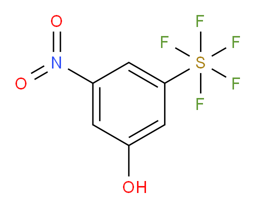 (3-hydroxy-5-nitrophenyl)sulfur pentafluoride