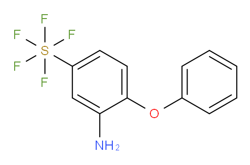 (3-Amino-4-phenoxyphenyl)sulfur pentafluoride