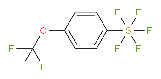 [4-(trifluoromethoxy)phenyl]sulfur pentafluoride