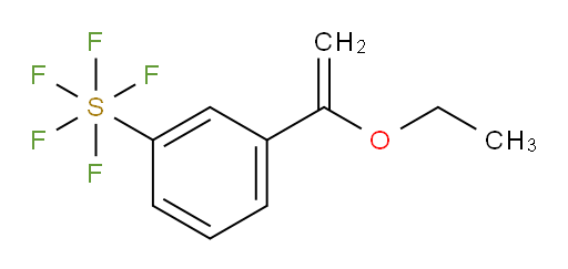 [3-(1-ethoxyethenyl)phenyl]sulfur pentafluoride
